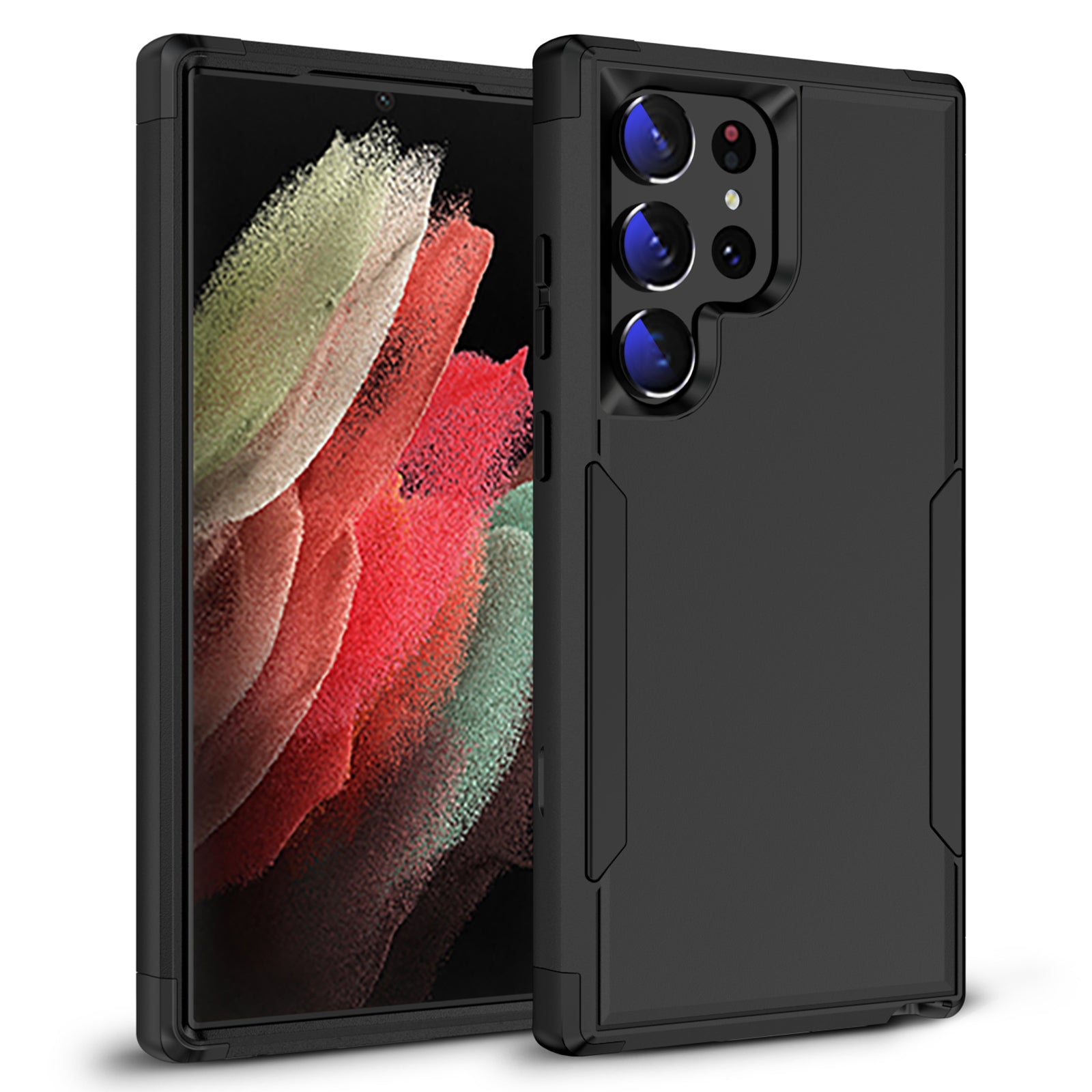 For Samsung Galaxy S23 Ultra Commuter Series 3-in-1 Phone Case Shockproof TPU Hard PC Drop-Proof Shell For Samsung Galaxy S23 Ultra Commuter Series 3-in-1 Phone Case Shockproof TPU Hard PC Drop-Proof Shell